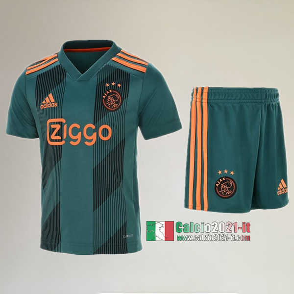 Seconda Maglia Nuova Del Ajax Amsterdam Bambini 2019-2020 Personalizzazione