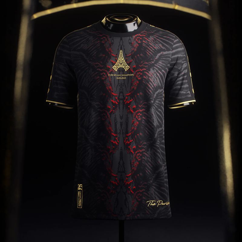 PSG Maglia Calcio Campioni d'Europa 2024 2025 TBC6142