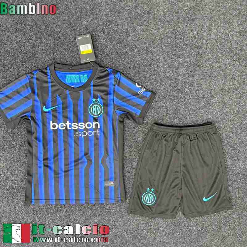 Maglie Calcio Inter milan Prima Bambino 25 26
