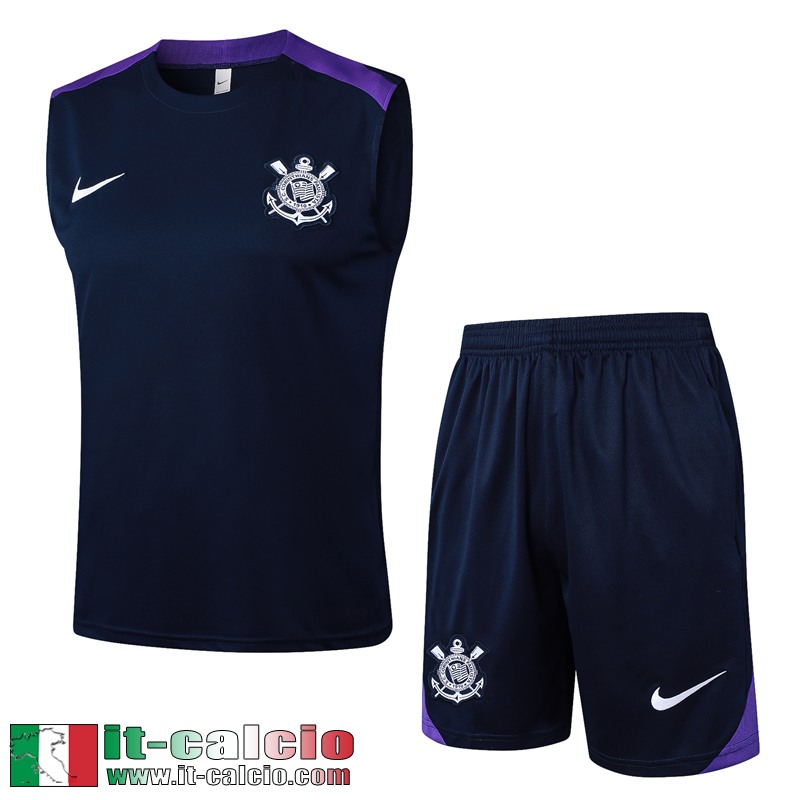 magliette a maniche senza Corinthians Uomo 25 26 H500