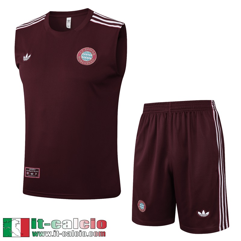 magliette a maniche senza Bayern Munchen Uomo 25 26 H531