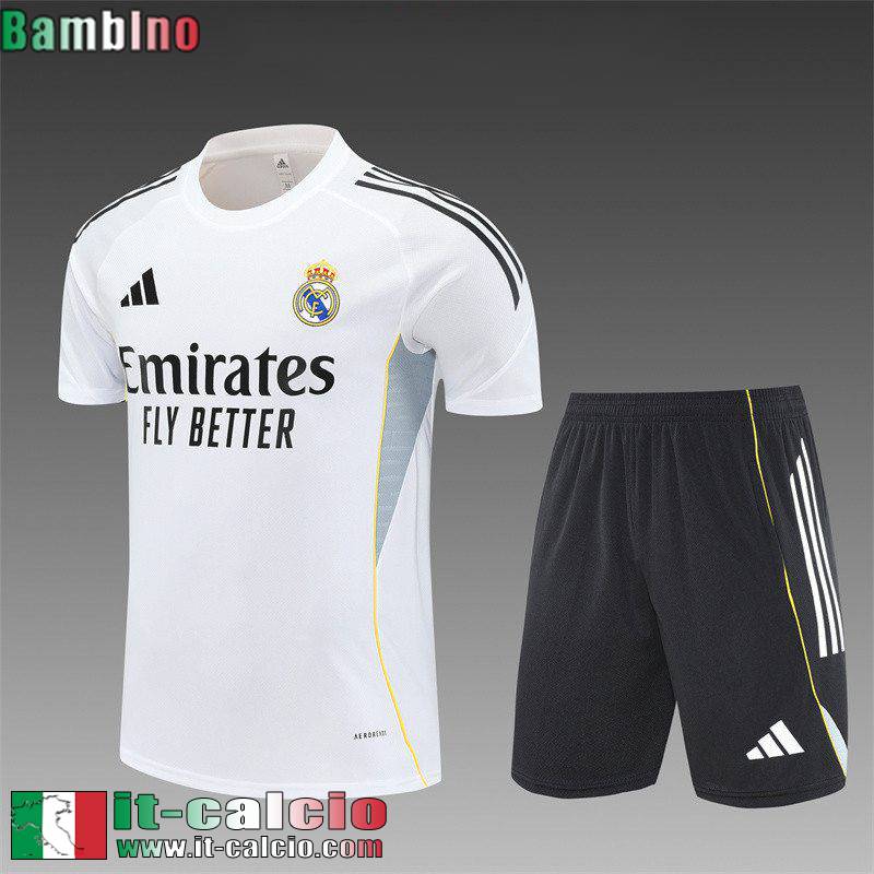 Magliette a maniche corte Real Madrid Bambino 25 26 H478