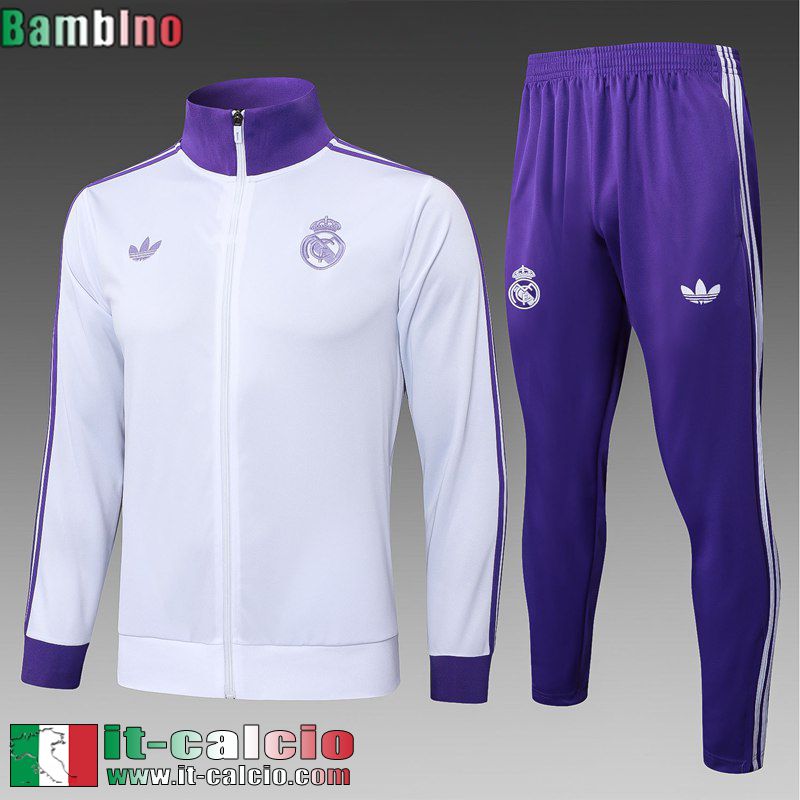 Kit: Full-Zip Giacca Real Madrid Bambino 25 26 C635