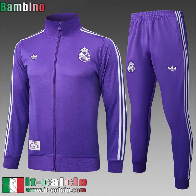 Kit: Full-Zip Giacca Real Madrid Bambino 25 26 C640