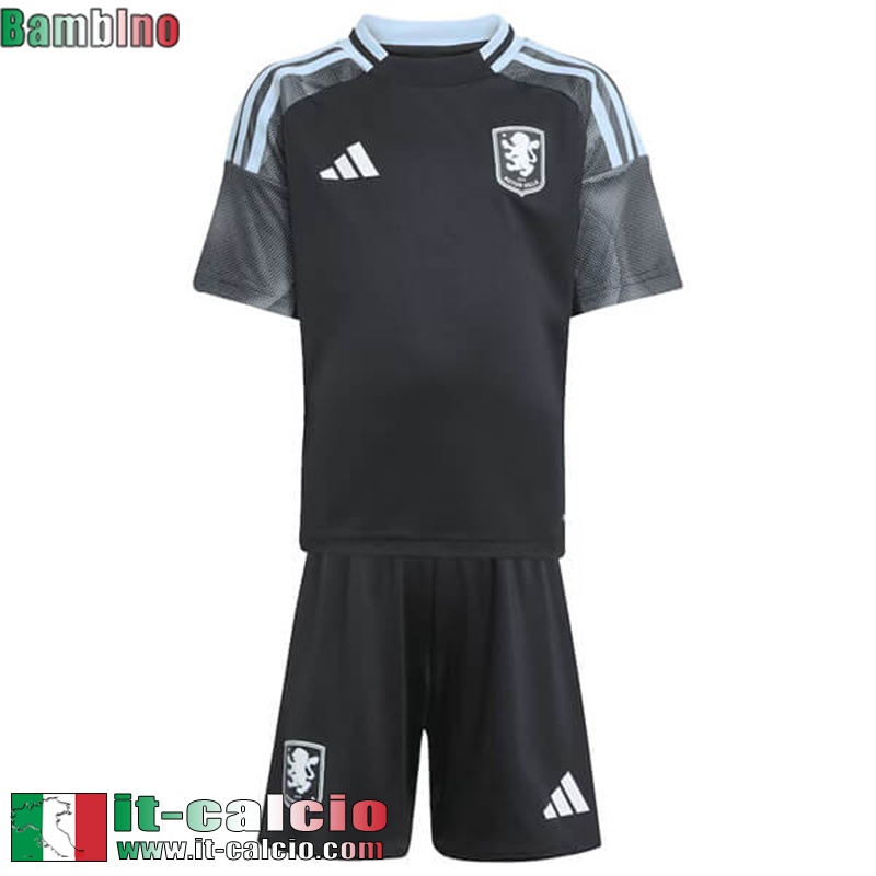 Maglie Calcio Aston Villa Seconda Bambino 25 26