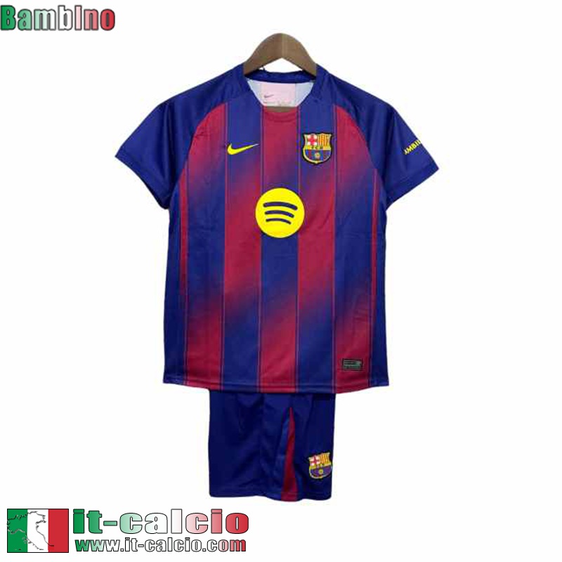Maglie Calcio Barcellona Prima Bambino 25 26