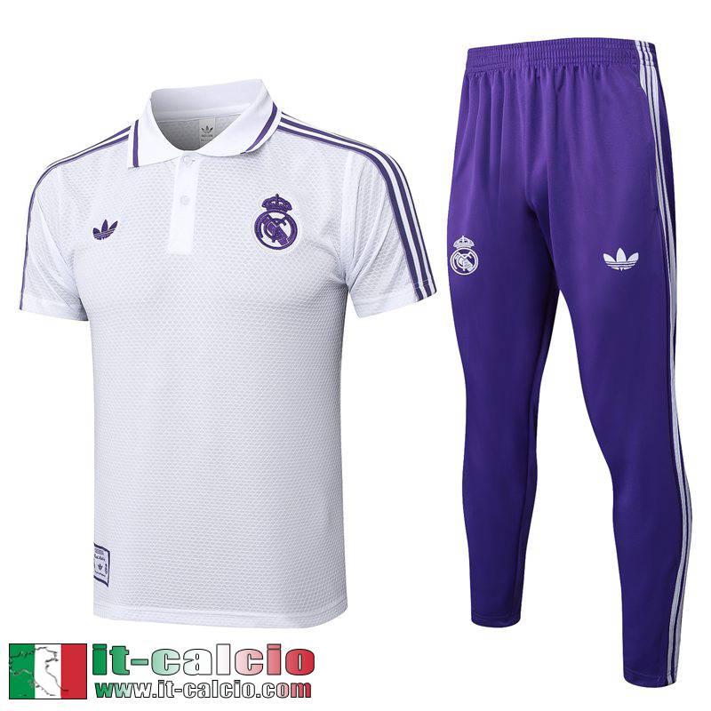 Maglietta Polo Real Madrid Uomo 25 26 E144