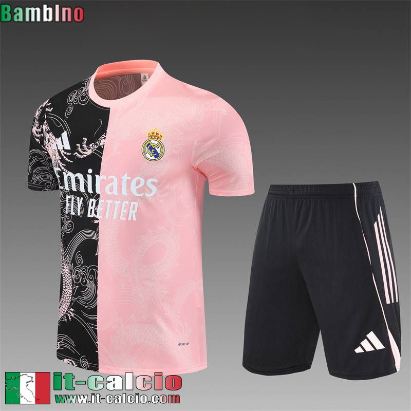 KIT: Magliette a maniche Real Madrid Bambino 25 26 H537