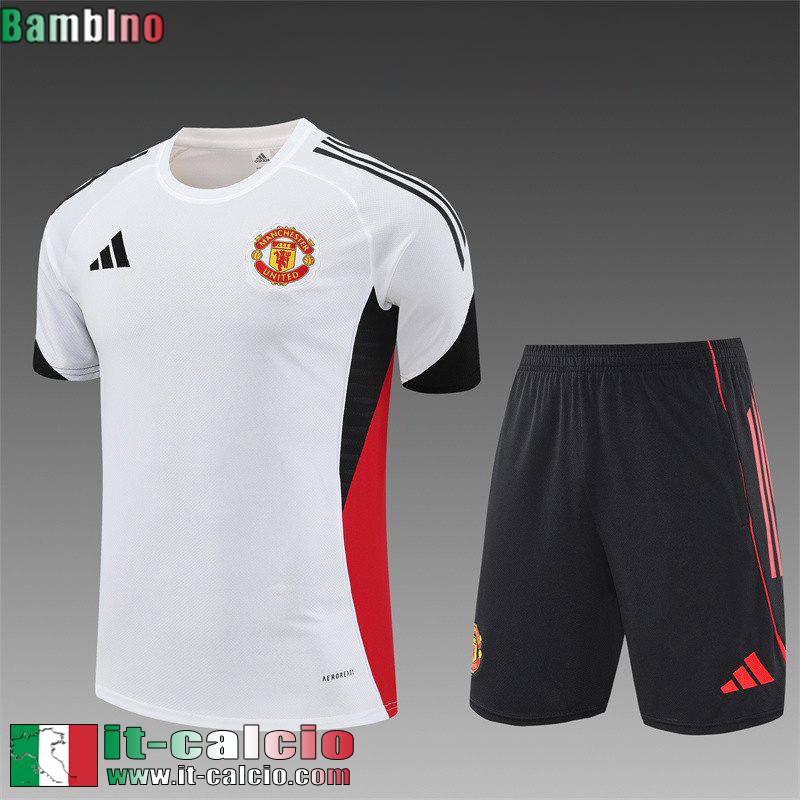 KIT: Magliette a maniche Manchester United Bambino 25 26 H540