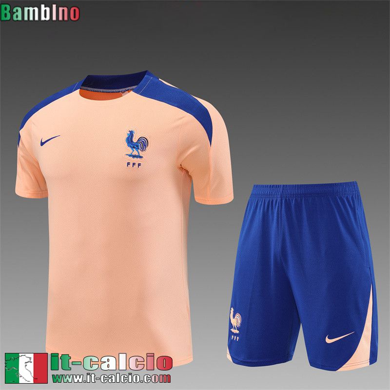 KIT: Magliette a maniche Francia Bambino 25 26 H542