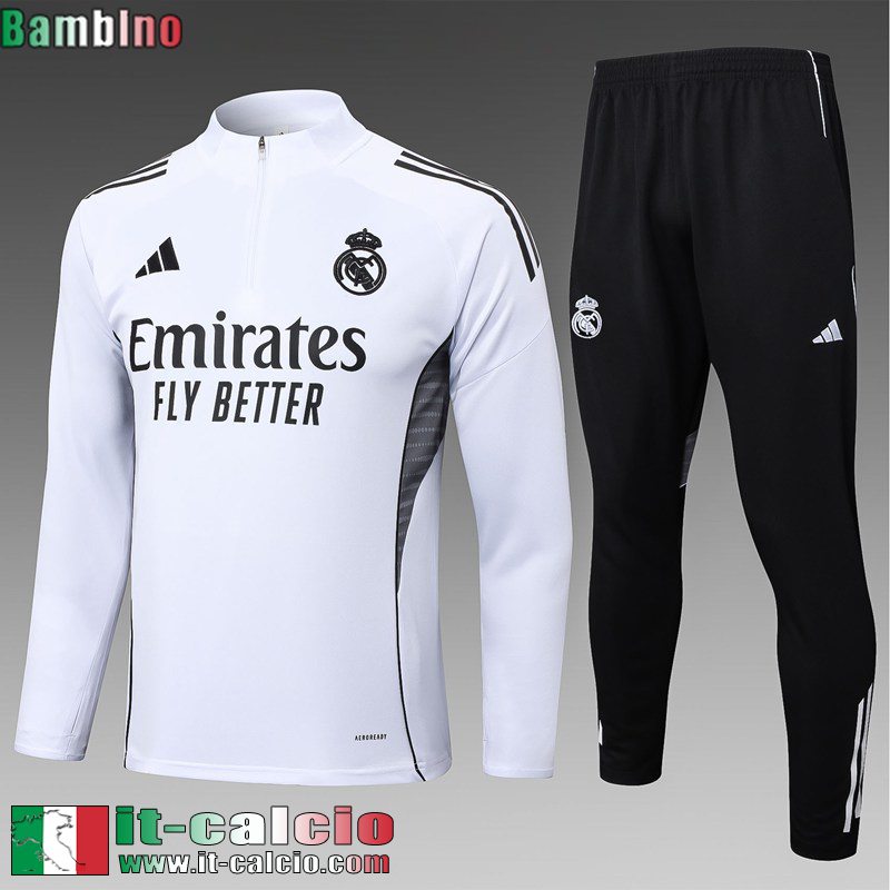 KIT: Tute Calcio Real Madrid Bambino 25 26 C669