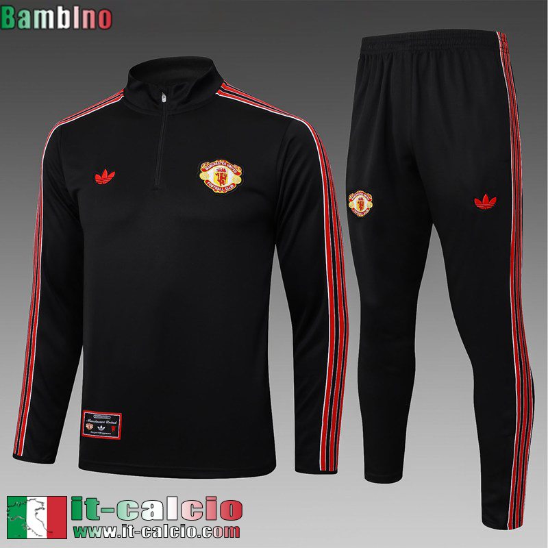 KIT: Tute Calcio Manchester United Bambino 25 26 C670