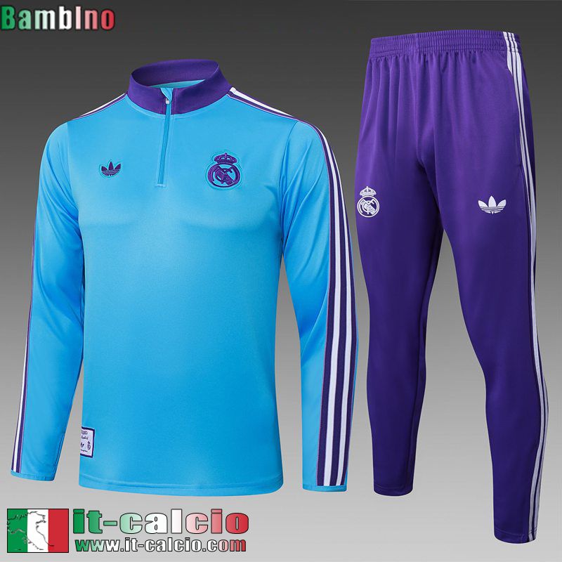 KIT: Tute Calcio Real Madrid Bambino 25 26 C679