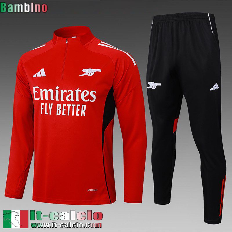 KIT: Tute Calcio Arsenal Bambino 25 26 C683