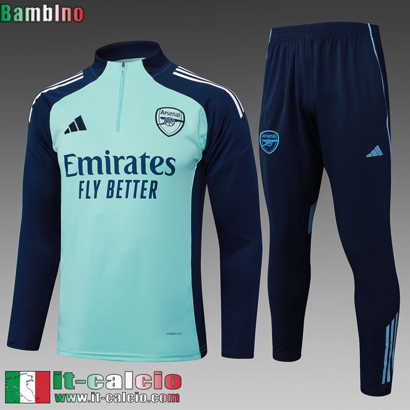 KIT: Tute Calcio Arsenal Bambino 25 26 C692