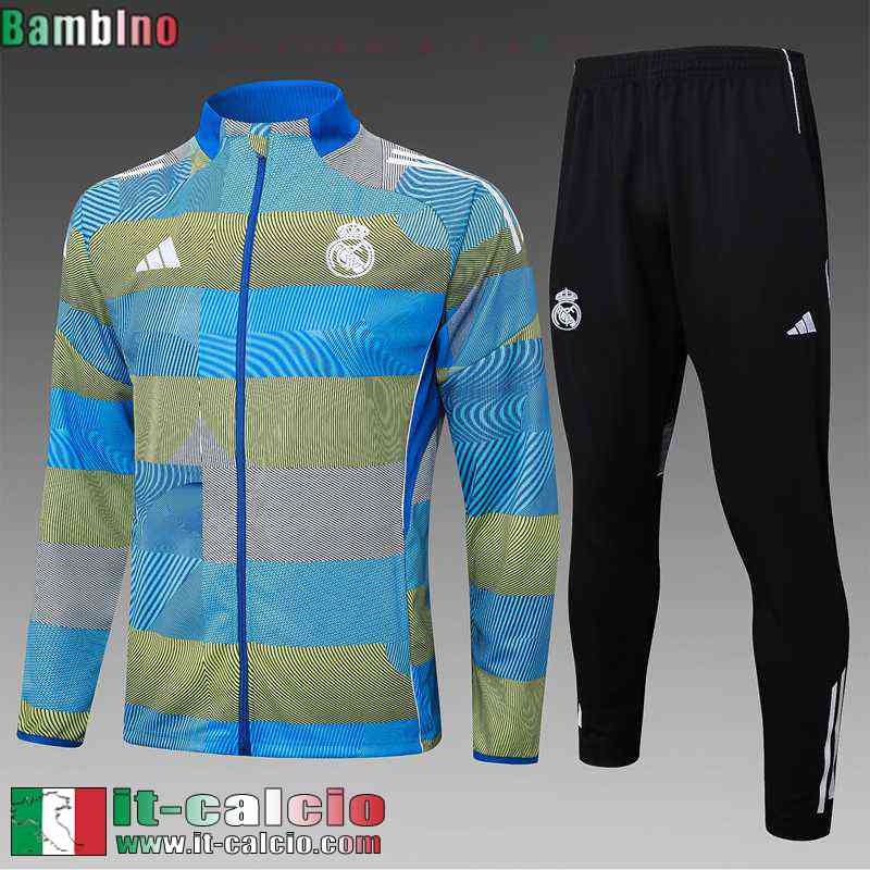 KIT: Full-Zip Giacca Real Madrid Bambino 25 26 C694