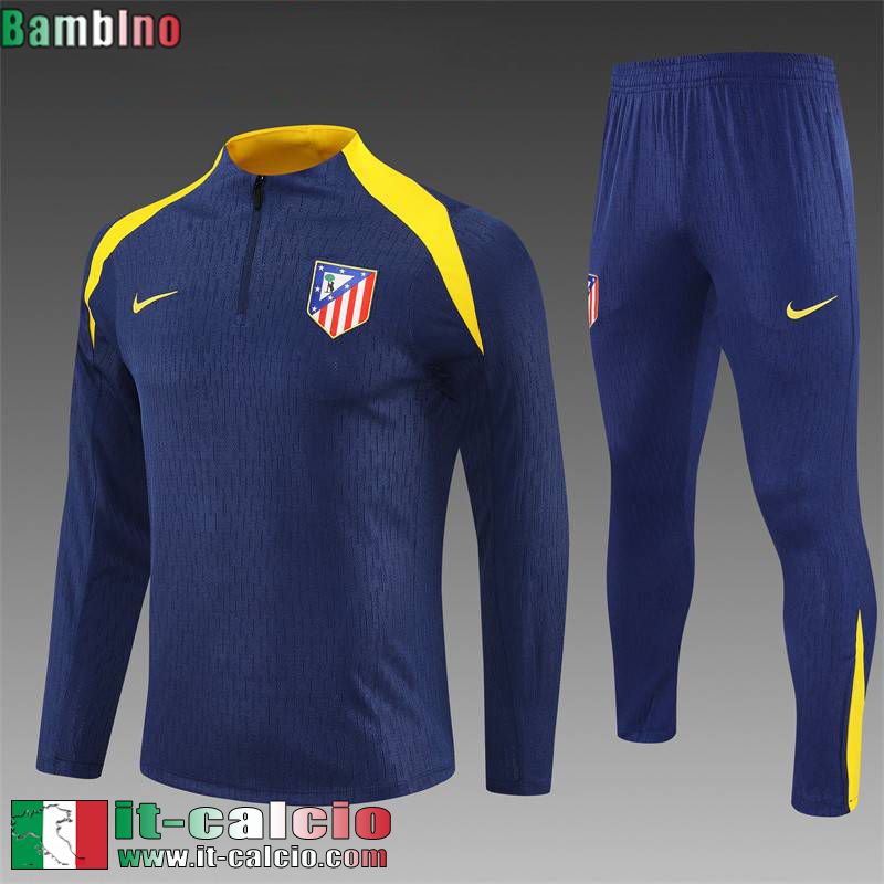 KIT: Tute Calcio Atletico Madrid Bambino 25 26 C707