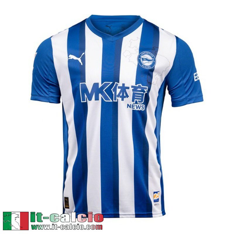 Maglie Calcio Deportivo Alaves Prima Uomo 25 26