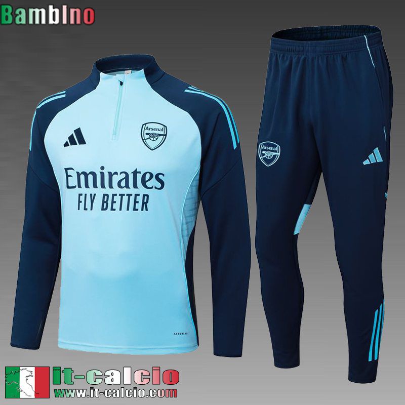 KIT: Tute Calcio Arsenal Bambini 25 26 C732