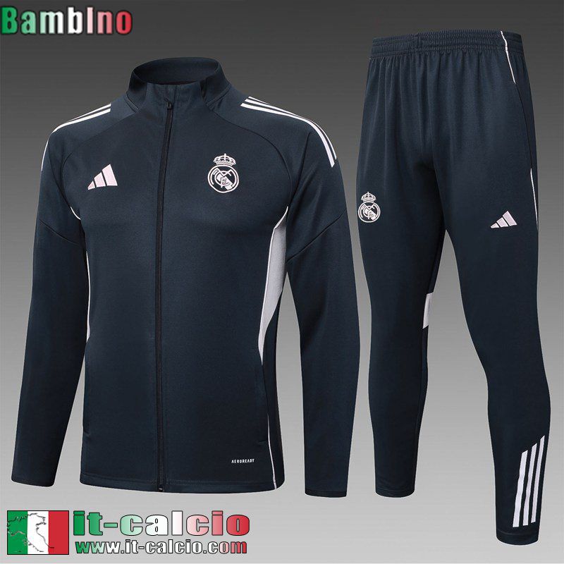 KIT: Full-Zip Giacca Real Madrid Bambini 25 26 C780
