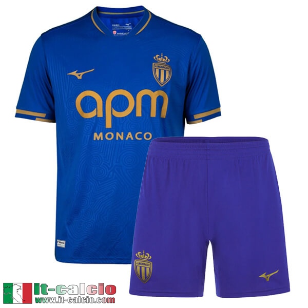 Maglie Calcio AS Monaco Bambino Seconda 25 26