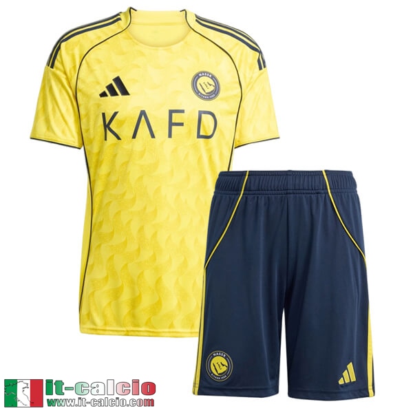 Maglie Calcio Al-Nassr Bambino Prima 25 26