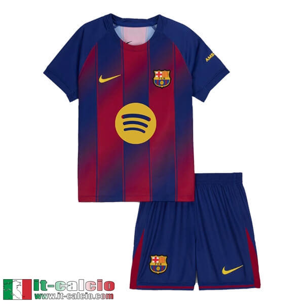 Maglie Calcio Barcellona Bambino Prima 25 26