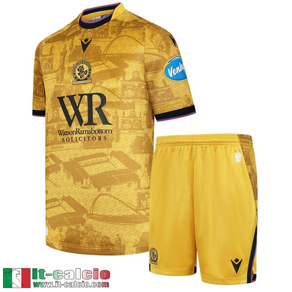 Maglie Calcio Blackburn Rovers Bambino Seconda 25 26