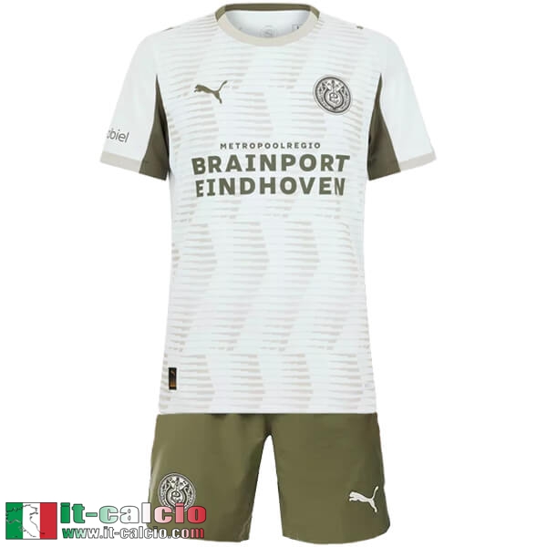 Maglie Calcio Eindhoven Bambino Terza 25 26