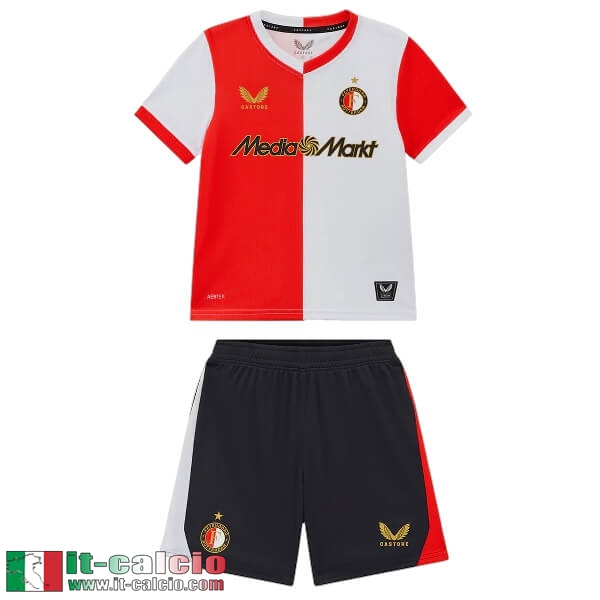 Maglie Calcio Feyenoord Bambino Prima 25 26