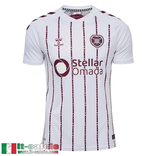 Maglie Calcio Hearts Uomo Seconda 25 26