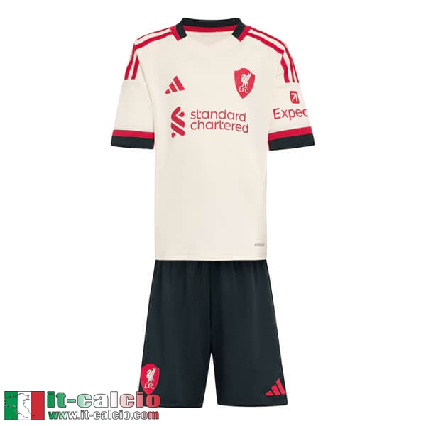 Maglie Calcio Liverpool Bambino Seconda 25 26