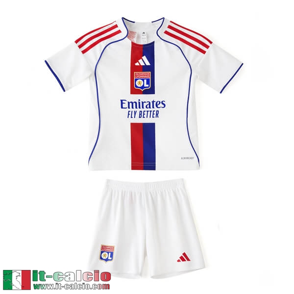 Maglie Calcio Lione Bambino Prima 25 26