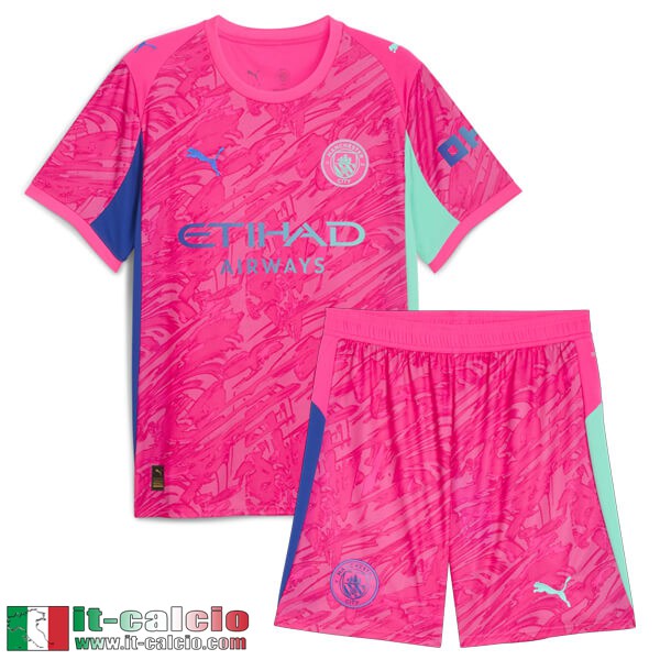 Maglie Calcio Manchester City Bambino Portieri 25 26 TBB871