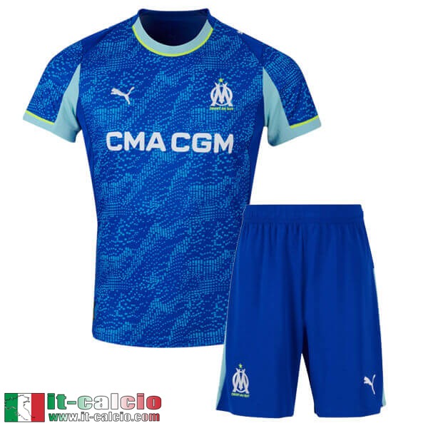 Maglie Calcio Marsiglia Bambino Terza 25 26