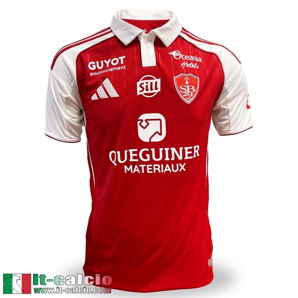 Maglie Calcio Stade Brestois Uomo Prima 25 26