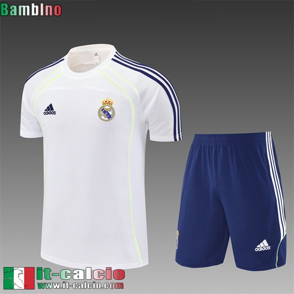 KIT:Magliette a maniche corte Real Madrid Bambino 25 26 H652