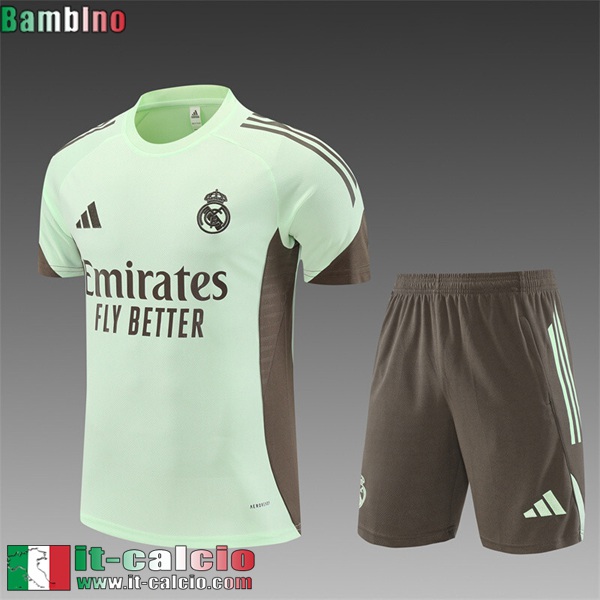 KIT:Magliette a maniche corte Real Madrid Bambino 25 26 H658