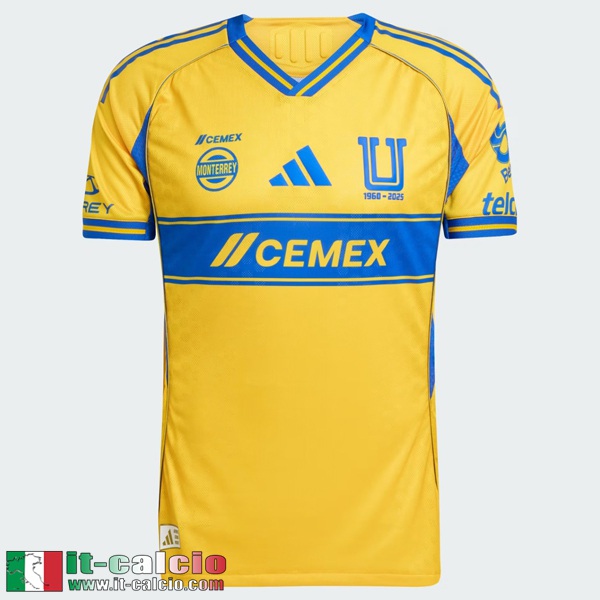Maglie Calcio Tigres UANL Uomo Prima 25 26
