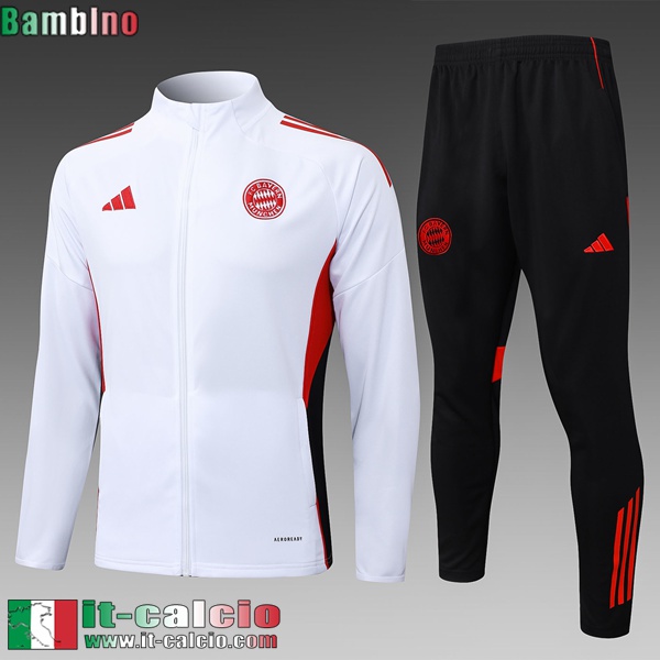 KIT:Full-Zip Giacca Bayern Monaco Bambino 25 26 C786