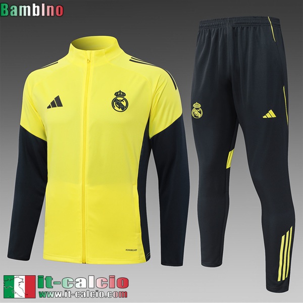KIT:Full-Zip Giacca Real Madrid Bambino 25 26 C799