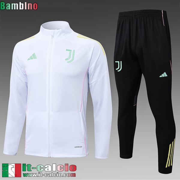 KIT:Full-Zip Giacca Juventus Bambino 25 26 C805