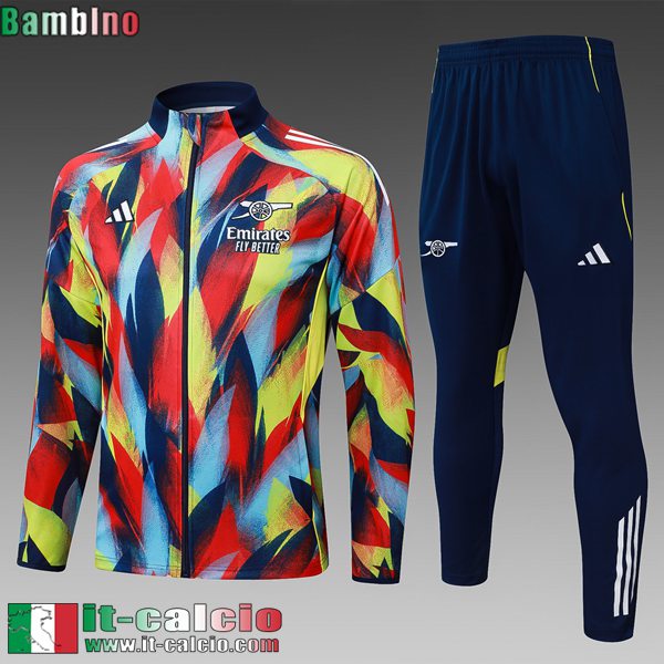 KIT:Tute Calcio Arsenal Bambino 25 26 C821