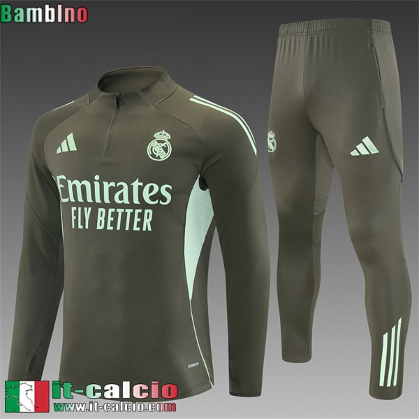 KIT:Tute Calcio Real Madrid Bambino 25 26 C823