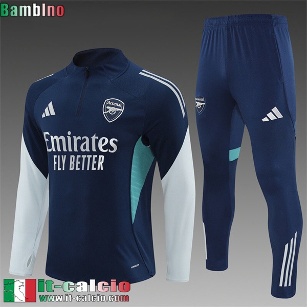 KIT:Tute Calcio Arsenal Bambino 25 26 C827