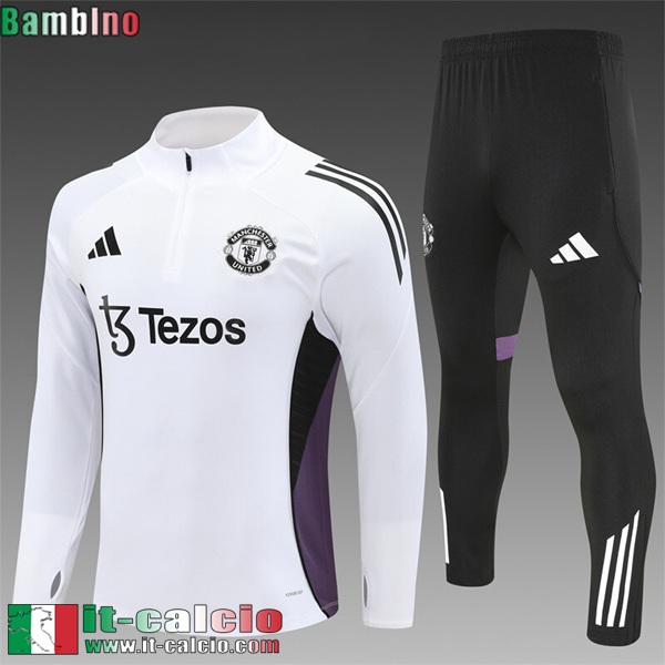 KIT:Tute Calcio Manchester United Bambino 25 26 C832