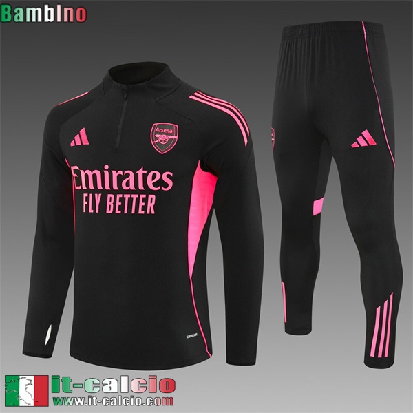 KIT:Tute Calcio Arsenal Bambino 25 26 C841