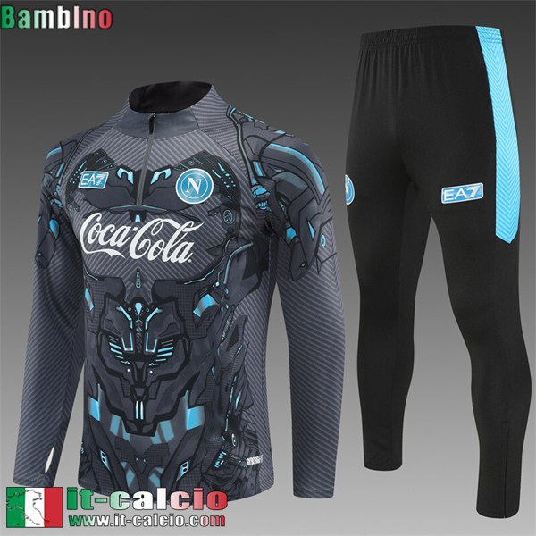KIT:Tute Calcio Napoli Bambino 25 26 C848