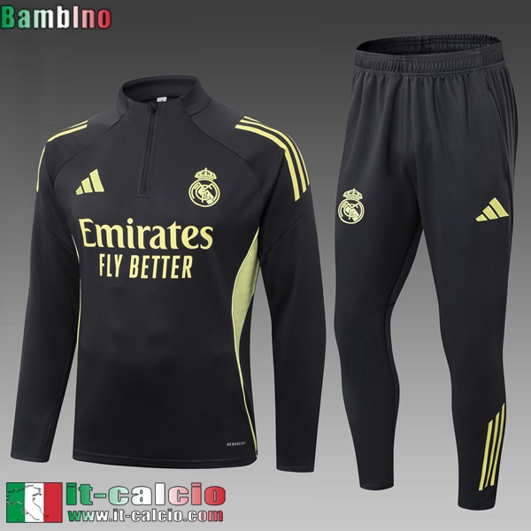KIT:Tute Calcio Real Madrid Bambino 25 26 C861