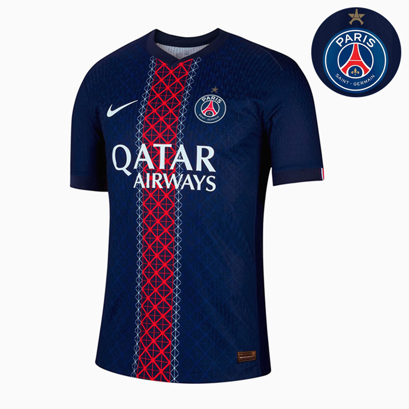 PSG Maglia Calcio Campioni d'Europa Prima Una Stella 2025 26